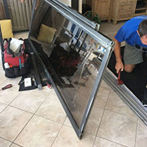 sliding glass door frame repair Merritt Island